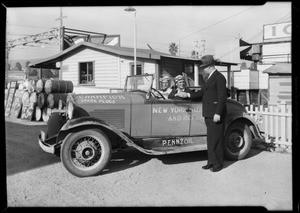 Cross country run, Pennzoil, Southern California, 1931