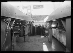 Placement of signs in stations etc., Southern California, 1930