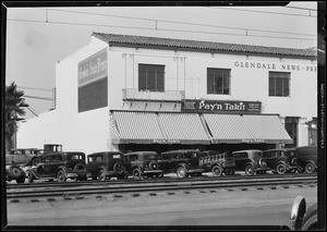 Pay'n Takit store, 329 North Brand Boulevard, Glendale, CA, 1931