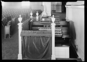 Organ in First Church of Christ Scientist, Southern California, 1929