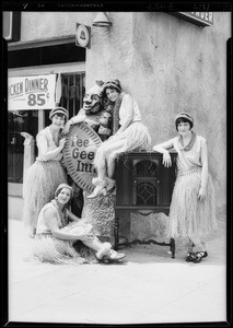 Atwater Kent Radio at Fee Gee Inn, 4161 South Figueroa Street, Los Angeles, CA, 1929