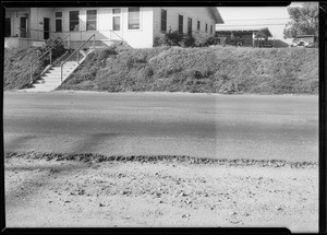 Road scenes at San Dimas, Mr. George B. Hanawalt with Harry Parker, San Dimas, CA, 1930