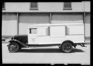 Continental Baking truck, Southern California, 1933