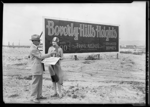 Beverly Hills Heights, Miss Dorothy Dunbar, Beverly Hills, CA, 1926