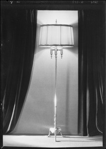 Floor lamp, The May Co., Southern California, 1929