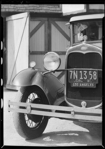 Ford coupe, Mike Maslich owner, Southern California, 1931