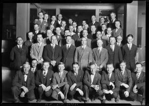 Men and women at Haverty Co., Southern California, 1925