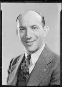 Portrait of Mr. Newman, Southern California, 1933