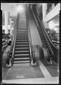 Escalator, May Co., Southern California, 1933