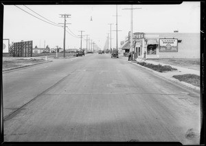 West 65th Street and South Normandie Avenue, Los Angeles, CA, 1931