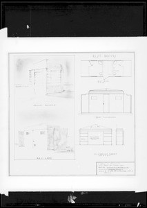 Service station sketches, Southern California, 1934