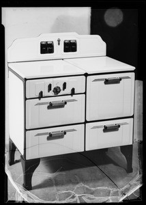 Gas range, Globe Outfitting Company, Southern California, 1936