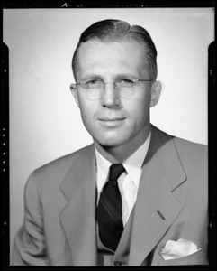 Portrait of S.F. Bowlby, Southern California, 1940