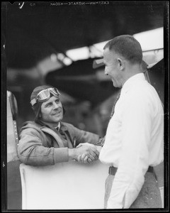 Jimmy Doolittle and Laird ship, Southern California, 1931