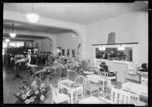 Opening of Paris Hair Co., 739 South Broadway, Los Angeles, CA, 1927