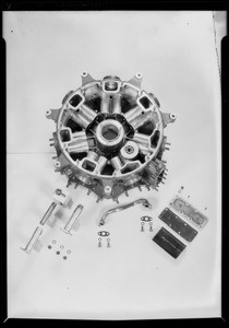 Parts of motor for catalogue, Southern California, 1929