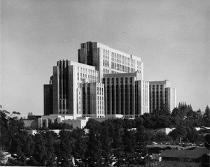 Los Angeles County Hospital on State Street in east Los Angeles