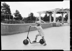 Kids with toys, Southern California, 1925