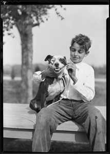 Pet parade at Griffith Park, Los Angeles, CA, 1930