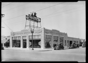 Moneta Motors, Southern California, 1926
