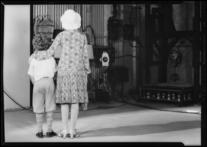 Louise & Edward, back to camera, Southern California, 1929