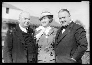 Judge Dawson, Boots Mallory, Paul D. Howse, California Breakfast Club, Southern California, 1933