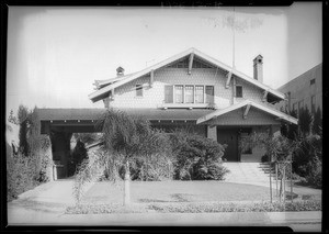 850 South Grammercy Place, Los Angeles, CA, 1925