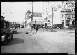 Union Auto Insurance, South Grand Avenue and West 9th Street, Los Angeles, CA, 1926