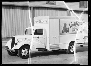 Van de Kamp's truck, Southern California, 1935