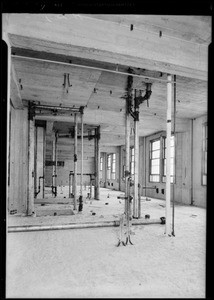 County Hospital plumbing installations, Los Angeles, CA, 1931