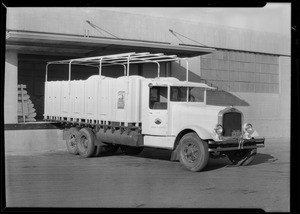 Sperry Flour Co. truck, Southern California, 1930