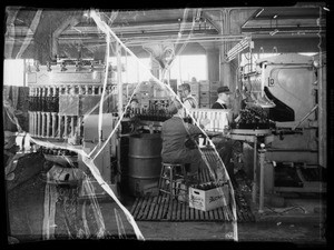 Bottling plant, Southern California, 1936