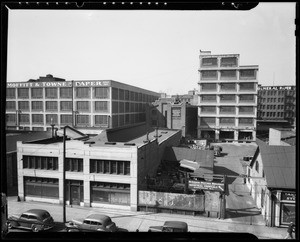 Western Wholesale Drug Company property on South San Pedro Street, Los Angeles, CA, 1940