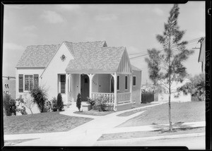 Houses at 303 Hargrave Street and Deane Avenue & Angeles Vista Boulevard, Southern California, 1928