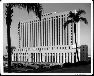 The Federal Building containing the post office and court house