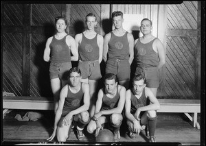 First National Bank basketball team, Southern California, 1925