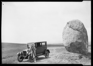 Chevrolet at Westwood University site, Southern California, 1926