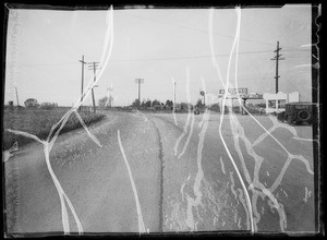 Intersection of South Central Avenue and West Rosecrans Avenue, Compton, CA, 1936