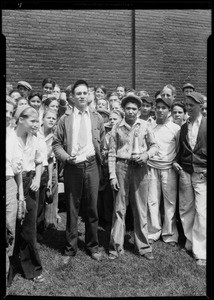 Boys baseball practice, Wrigley Field, Los Angeles, CA, 1931