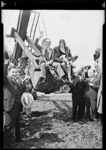 Ground breaking for Hattems, new market on Vermont Avenue, Southern California, 1930