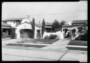 Two homes, foreclosures, Southern California, 1931