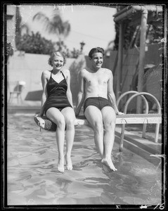 Ozzie Nelson & Harriet Hilliard at Ambassador, Los Angeles, CA, 1935