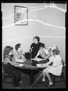 Children at day nursery, Southern California, 1935