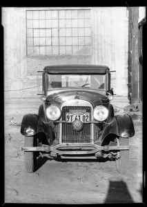 Essex super six sedan, Southern California, 1934