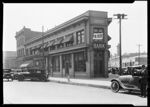 Pacific-Southwest Trust & Savings Bank - Central and Third Branch, 333 South Central Avenue, Los Angeles, CA, 1924