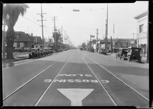 Intersection, West Pico Boulevard & South Ardmore Avenue, Los Angeles, CA, 1929