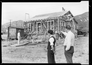 Houses at La Crescenta, CA, 1932