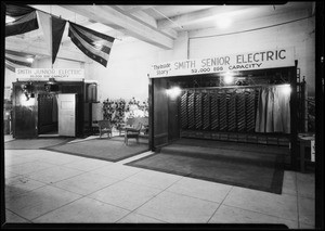 Smith Incubator booth, Southern California, 1930