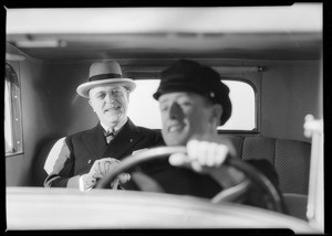 Chauffeur etc., "The news is spreading", Southern California, 1932