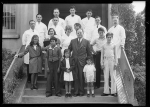 Children's clinic, Southern California, 1932